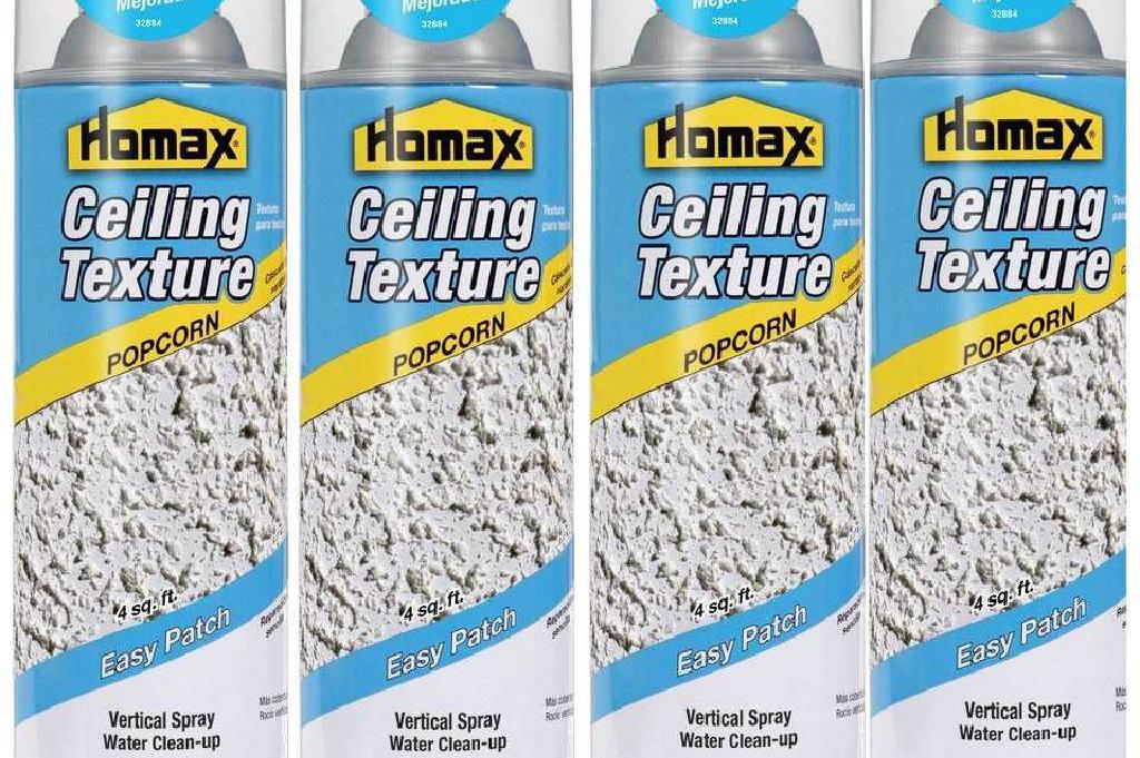 N Gebruikersoorsig Van Homax Popcorn Ceiling Texture Spray